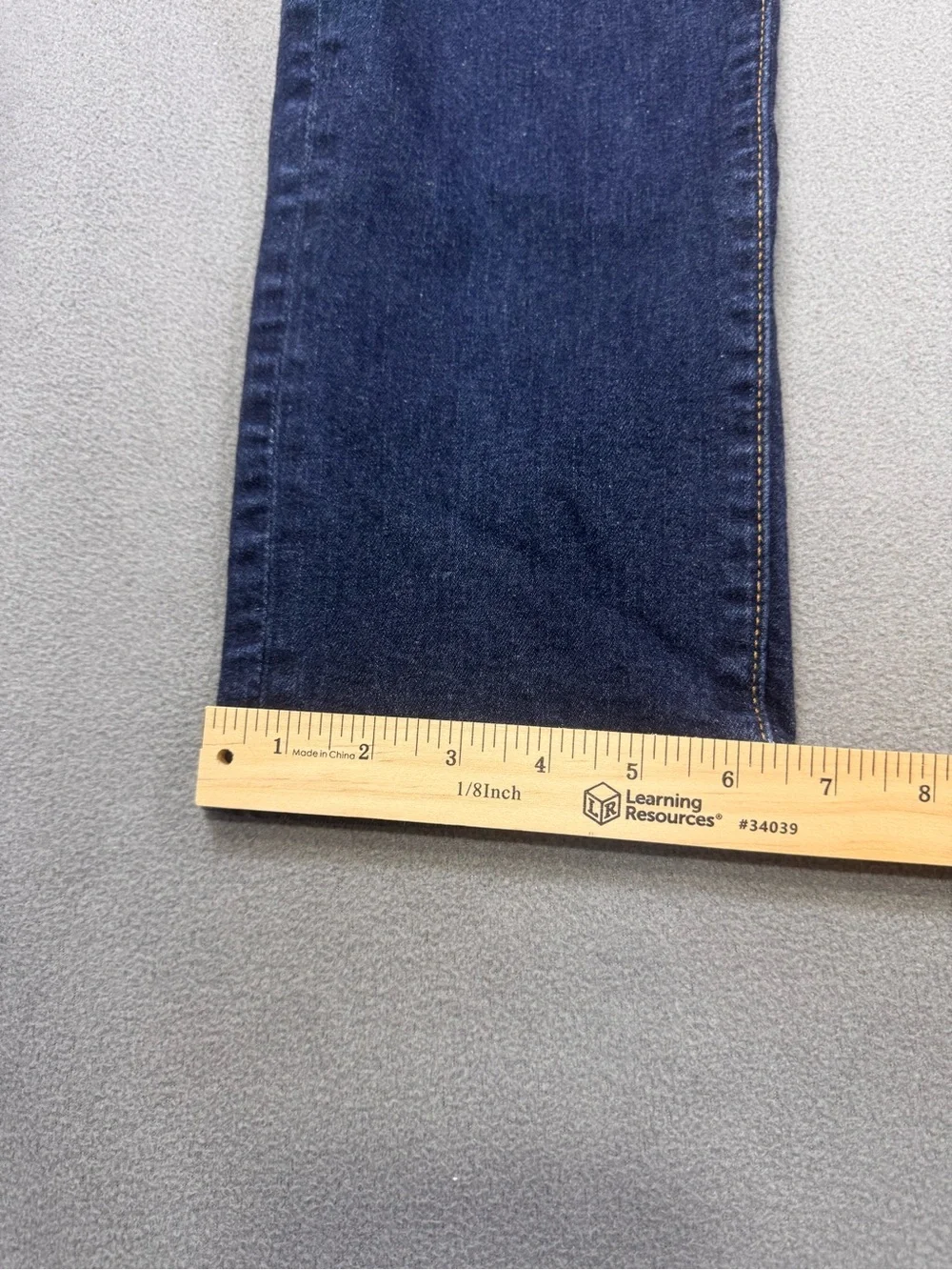 Abercrombie & Fitch Men’s Athletic Skinny Stretch Jeans, Dark Indigo Blue, 36x34